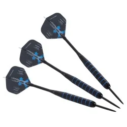 4 sets de fléchettes pointe acier 18/23g Longfield Darts