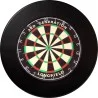 Tour de cible noir en mousse PU Longfield Darts