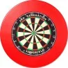 Tour de cible rouge en mousse PU Longfield Darts