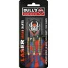 Fléchettes pointe plastique laiton 16g Laser Bull's