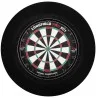 Tour de cible noir LED en mousse PU Longfield Darts