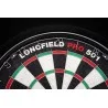 Tour de cible noir LED en mousse PU Longfield Darts