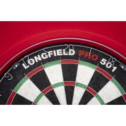 Tour de cible rouge LED en mousse PU Longfield Darts