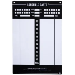 Set de tournoi Longfield Darts avec surround noir 4 pièces