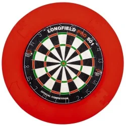 Set de tournoi Longfield Darts avec surround rouge 4 pièces