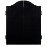 Armoire à fléchettes en bois noir avec cible Longfield Pro 501