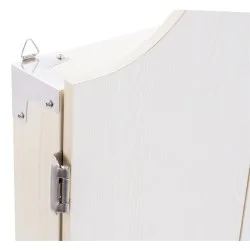 Armoire à fléchettes en bois chêne clair avec cible Longfield Pro 501