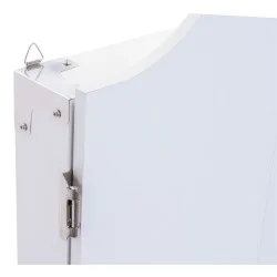 Armoire à fléchettes en bois blanc avec cible Longfield Pro 501