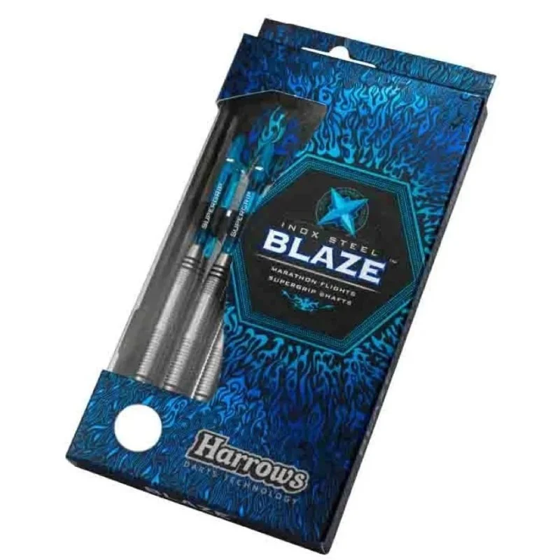 Fléchettes pointe acier 22g Harrows Blaze