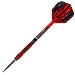 Fléchettes pointe acier 90% Tungstène 21g Harrows Fire Inferno