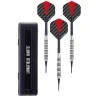 Fléchettes pointe plastique Maillechort 18g Longfield Darts