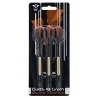 Fléchettes pointe acier laiton 18g Longfield Darts