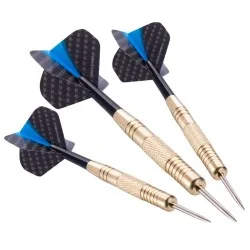 Fléchettes pointe acier laiton 22g Longfield Darts