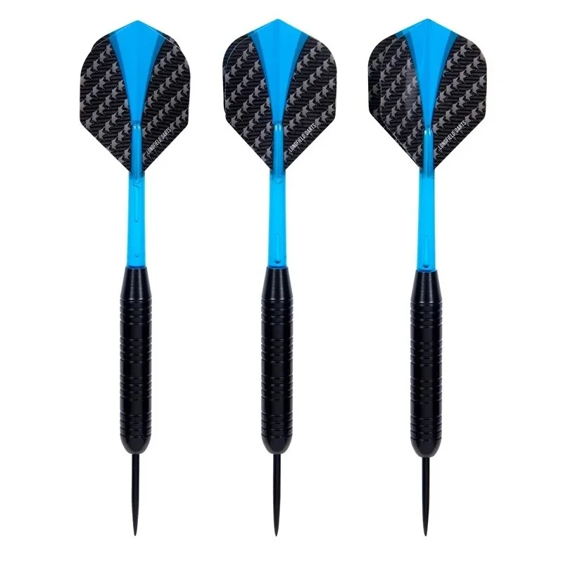 Fléchettes pointe acier enduit noir 23g Longfield Darts