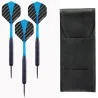 Fléchettes pointe acier enduit noir 23g Longfield Darts