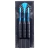 Fléchettes pointe acier enduit noir 23g Longfield Darts