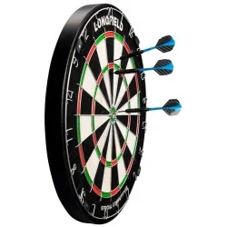 Fléchettes pointe acier enduit noir 23g Longfield Darts