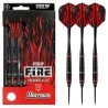 Fléchettes pointe acier laiton 23g Harrows Fire High Grade Alloy