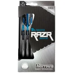 Fléchettes pointe acier 90% Tungstène 24g Harrows Razr Bulbous