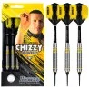 Fléchettes pointe plastique laiton 21g Harrows Chizzy